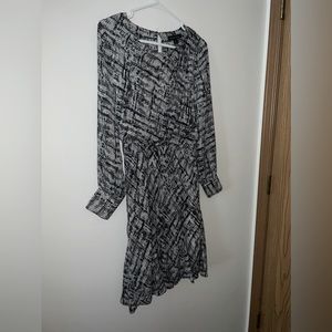 NWT Banana Republic Black/White Dress Size XS
